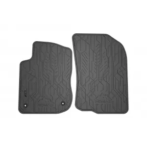 Mochete din cauciuc frontale specifice, potrivite pentru seria Frogum NOMAD pentru Peugeot 208 2012-2019, Peugeot 2008 2013-2019, set de 2 piese, culoare neagră