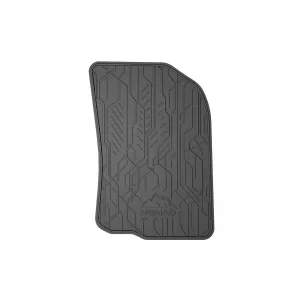 Mochete din cauciuc frontale specifice, potrivite pentru seria Frogum NOMAD pentru Peugeot 208 2012-2019, Peugeot 2008 2013-2019, set de 2 piese, culoare neagră-image-6256504