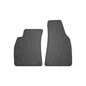 Specific front rubber mats suitable for Frogum NOMAD series for Audi A4 B6 2000-2006, A4 B7 2004-2008, Seat Exeo 2008-2013, 2-piece set, black color
