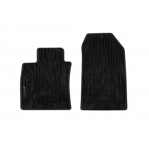 Specific front rubber mats suitable for Frogum NOMAD series for Renault Clio 2016-2021, 2-piece set, black color-image-6256605