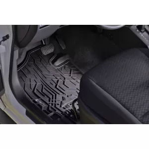 Specific front rubber mats suitable for Frogum NOMAD series for Renault Clio 2016-2021, 2-piece set, black color-image-6256612