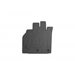 Mănuși de cauciuc frontale specifice potrivite pentru seria Frogum NOMAD pentru Renault Grand Scenic 2009-2016, Scenic 2003-2016, set de 2 piese, culoare neagră-image-6256634