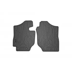 Tăvițe din cauciuc frontale specifice, potrivite pentru Suzuki Jimny după 2018, set de 2 piese, culoare neagră-image-6256656