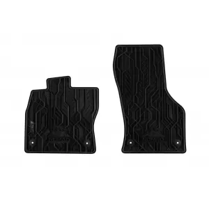 Mochete de cauciuc frontale specifice, potrivite pentru Volkswagen Passat B8 2014-2022, set de 2 piese, culoare neagră