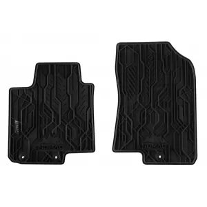 Mochete de cauciuc frontale specifice, potrivite pentru Hyundai i20 2014-2020, după 2020, set de 2 piese, culoare neagră-image-6256706