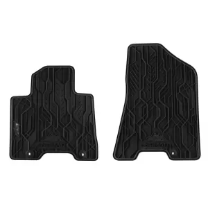 Mochete de cauciuc frontale specifice, potrivite pentru Hyundai Tucson 2015-2020, Kia Sportage 2015-2018, set de 2 piese, culoare neagră