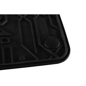 Mochete de cauciuc frontale specifice, potrivite pentru Hyundai Tucson 2015-2020, Kia Sportage 2015-2018, set de 2 piese, culoare neagră-image-6256740