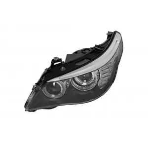 Faro xenon sinistro adatto per BMW Serie 5 E60 berlina, E61 station wagon 2008-2010 con base nera-image-6256805