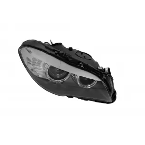 Faro xenon destro adatto per BMW Serie 5 F10 berlina, F11 station wagon 2010-2013 con base nera-image-6256825