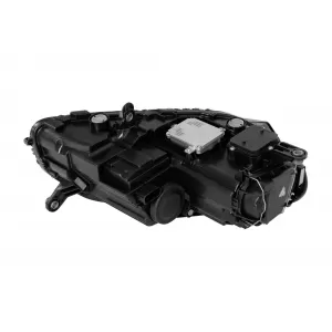 Faro Xenon adattivo sinistro adatto per Volkswagen Passat B7 berlina, station wagon 2010-2014 con base cromata/nera-image-6256835