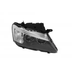 Faro xenon destro adatto per BMW X3 F25 2010-2013 con base nera-image-6256849