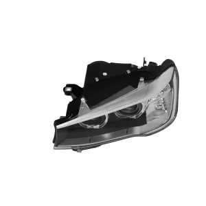 Faro xenon sinistro adatto per BMW X3 F25 LCI 2014-2017 con base nera-image-6256855
