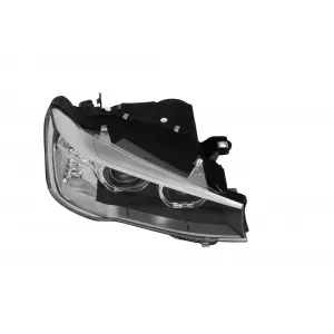 Faro xenon destro adatto per BMW X3 F25 LCI 2014-2017 con base nera-image-6256861