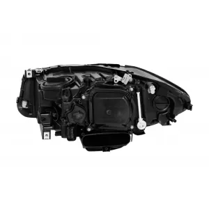 Faro xenon destro adatto per BMW Serie 5 F10 berlina, F11 station wagon 2014-2017 con base nera-image-6256876