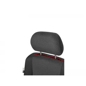 Kegel upholstery series Ares suitable for two front seats, black with gray