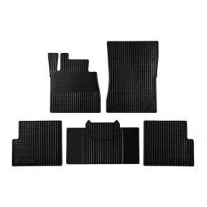 Mochete din cauciuc Gumarny Zubri potrivite pentru Mercedes G class W463 1990-2018 cu ampatament lung, set de 5 piese, culoare neagră