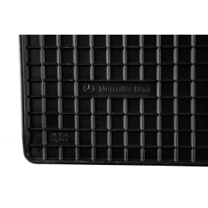 Mochete din cauciuc Gumarny Zubri potrivite pentru Mercedes G class W463 1990-2018 cu ampatament lung, set de 5 piese, culoare neagră-image-6256993