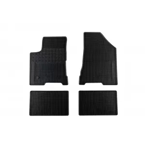 Mochete din cauciuc specifice, potrivite pentru Lada Vesta după 2015, set de 4 piese, culoare neagră-image-6257028