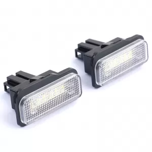 LED license plate light white 6000K for Mercedes C219 R171 W211 W203