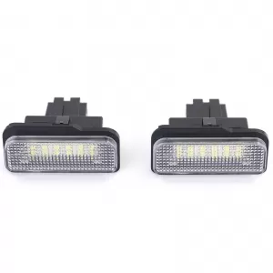 LED license plate light white 6000K for Mercedes C219 R171 W211 W203