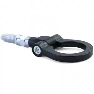 Abschlepphaken schwarzes Zugauge geeignet für BMW E36 E46 E39 E90 E87 Z3 Z4 Mini-image-6257128