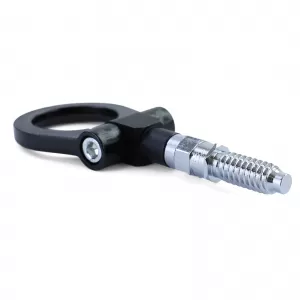 Abschlepphaken schwarzes Zugauge geeignet für BMW E36 E46 E39 E90 E87 Z3 Z4 Mini-image-6257129