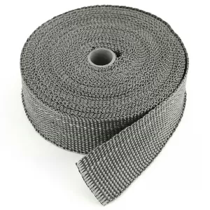 Auspuff Hitzeschutzband Thermoband Titan bis 900°C  50mmx2mm 15Meter