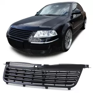 Sport grille without emblem black for VW Passat 3BG sedan variant 00-05