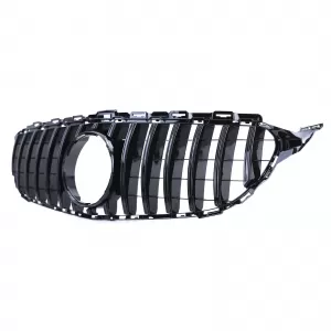 Sport grille glossy black fits Mercedes C-Class W205 S205 2014-2018