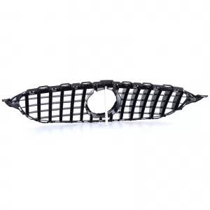 Sport grille glossy black fits Mercedes C-Class W205 S205 2014-2018