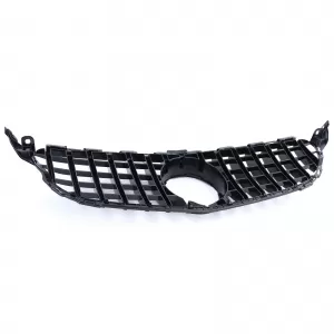 Sport grille glossy black fits Mercedes C-Class W205 S205 2014-2018