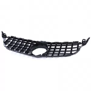 Sport grille glossy black fits Mercedes C-Class W205 S205 2014-2018