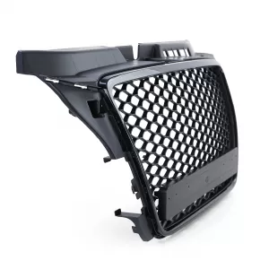 Honeycomb Grille Radiator Grille Sport Look Black Gloss Matte for Audi A3 8P 08-13