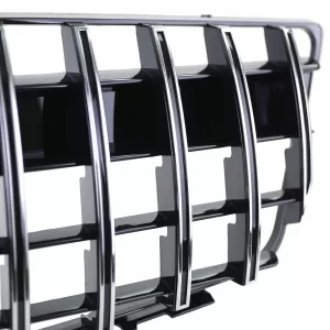 Sport radiator grille black gloss chrome for Mercedes GLK X204 08-12 pre-facelift