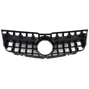 Sport radiator grille black gloss chrome for Mercedes GLK X204 08-12 pre-facelift