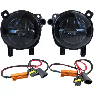 image-54-LED ködlámpák fekete BMW F20 F21 3-as sorozat F30 F31 F34 4-es sorozat F32 F33 F36
