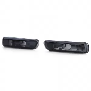 Clear glass side indicators black smoke suitable for 3 Series BMW E46 98-03