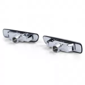 Clear glass side indicators black smoke suitable for 3 Series BMW E46 98-03