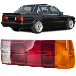 Right tail light suitable for 3 Series BMW E30 82-87 pre-facelift
