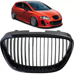 Grille without emblem CLEAN for Seat Leon 1P Toledo Altea 5P 2005-2009