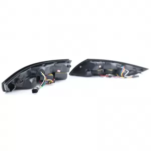Fari posteriori a LED con barra luminosa fumi neri adatti per Porsche 911 997 coupe cabrio 04-08-image-6257411