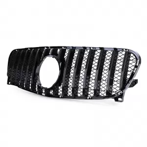 Sport grille front grill gloss black fits for Mercedes GLA X156 2013-2016