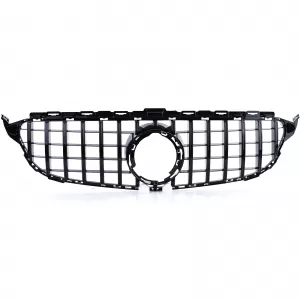 Sport grille gloss black for Mercedes C-Class W205 S205 18-21