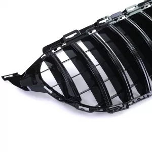 Sport grille gloss black for Mercedes C-Class W205 S205 18-21