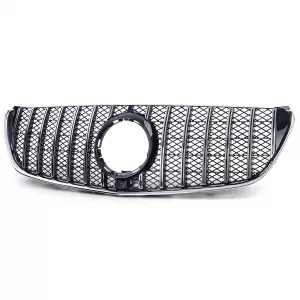 Sport grille chrome black gloss for Mercedes V-Class W447 14-19