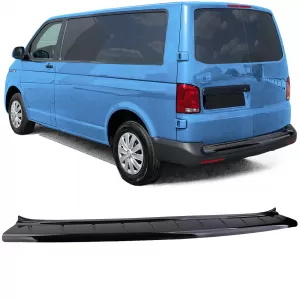 ABS bumper protector black gloss for VW Bus T5 T6 with double door