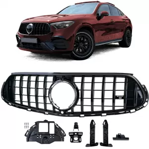 image-78-Sport hűtőrács fényes fekete Mercedes GLC X254 és Coupe C254 2022-től