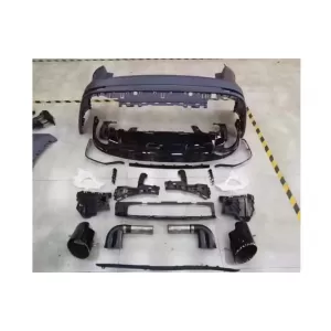 Kit carrozzeria per Audi Q8 SUV 2018-2023 RS Design Paraurti Griglia scarico-image-6328505