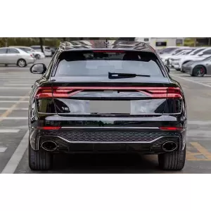 Kit carrozzeria per Audi Q8 SUV 2018-2023 RS Design Paraurti Griglia scarico-image-6328506