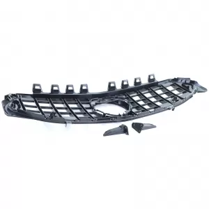 Sport radiator grille black gloss chrome for Mercedes CLA X118 from 19